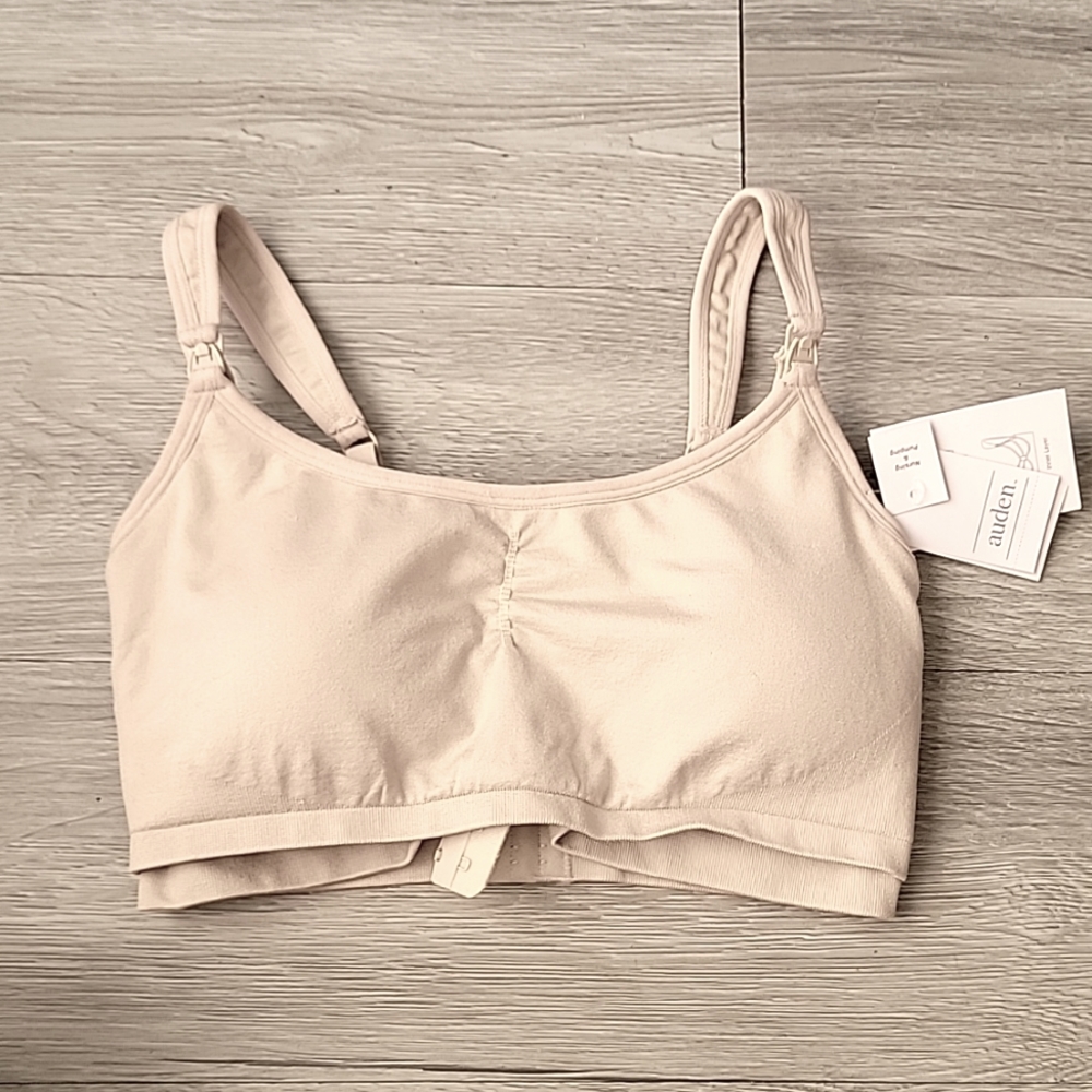Auden Nursing/Pumping Bra Tan Size  M 34C 34D 36B 36C